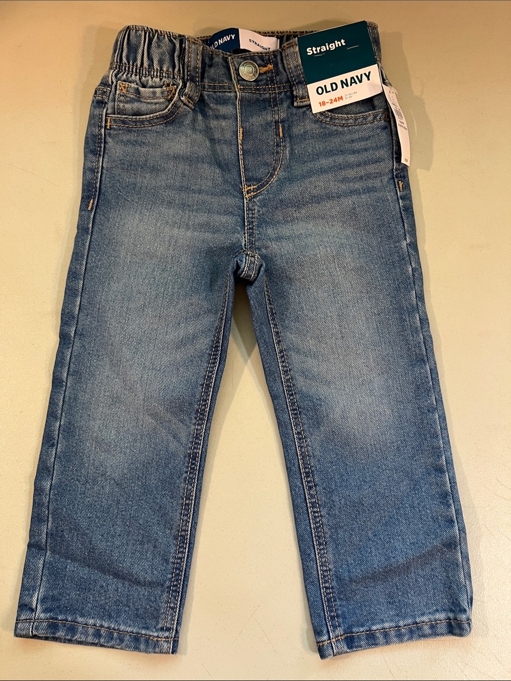 Old Navy Blue Straight-Leg Kids Jeans